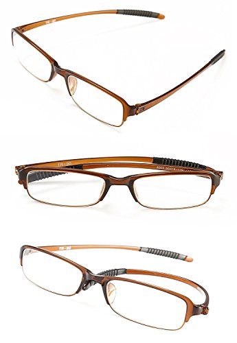 TOPSTARONLINE kompakte flexible quadratischen Rahmen TR6003 Lesebrille Cover