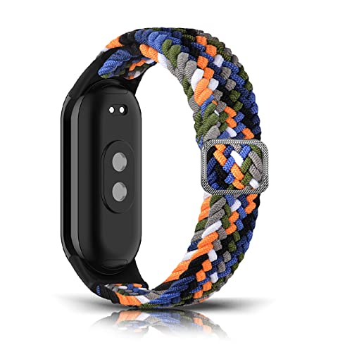 [MosFoil] Xiaomi Smart Band 10 / Xiaomi Smart Band 9 / Mi 8 �Ή� �����o���h �T�C�Y���߉\ �V���I�~ �X�}�[�g�o���h10/9/8 �����x���g �i�C������ �e�͐� �畆�ɂ₳���� �y�� �R���p�`�u