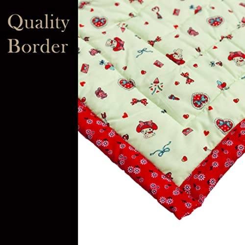 Image of Bedding Mattress for Cotton, Baby Sleeping Bed Set Godari Baby Cradle |Sleeping Mat |Multi Purpose Cushioned Bed |Baby Bed for 0 to 2 Years.