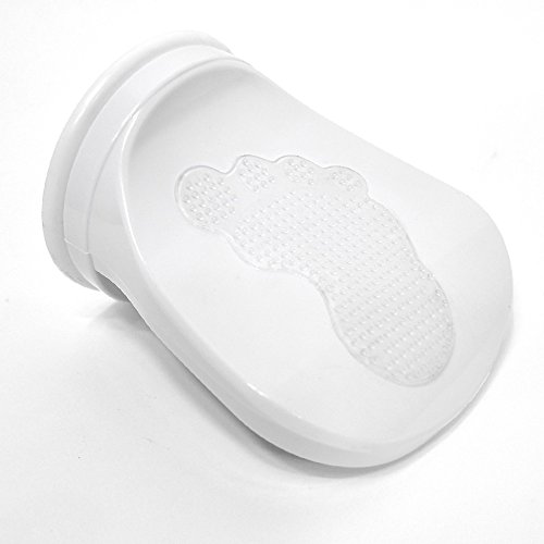 TheJD Shower Foot Rest Shaving Bathroom Shower Foot Step Suction Cup & Non-Slip Sticker