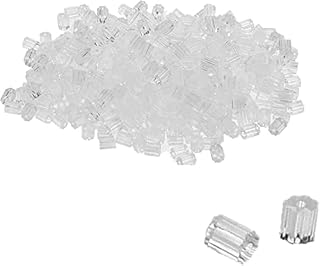 Angel Malone ® 100pcs. Mini Soft Clear Rubber Replacement Earring Backs Tube Bullet Back Stoppers Earnuts Jewellery Making Findings UK Seller ((±) 100 pcs. Flower 3mm Diameter)