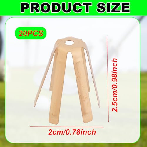 Tinoaly 20stk Golfschläger Adapter Abstandshalter, 6 Beim Golf Abstandshalter aus Messing Passend für 335, 350, 355, 370 Für Alle Golfschäfte Verstellbares Platzzubehör