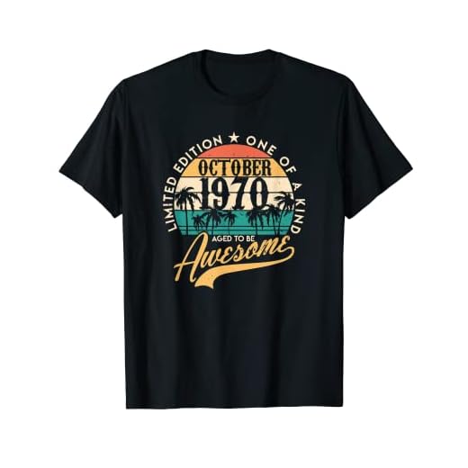 Regalo de 50 cumpleaños, octubre de 1970, 50 años Camiseta