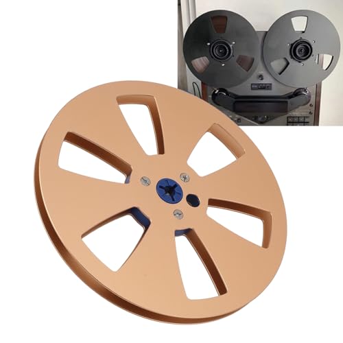 Carrete de cinta vacío de 1/4 para reparar y bobinar magnetófonos de 7 pulgadas 5