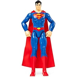 DC Comics - Superman MUÑECO 30 CM - Figura Superman Articulada de 30 cm Coleccionable - 6056778 - Juguetes niños 3 años +