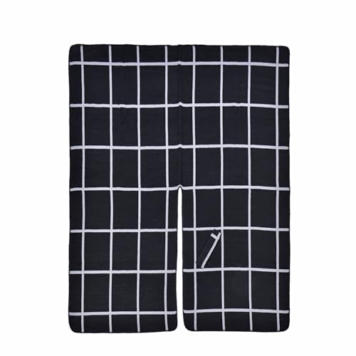 Image of Favorland Women's Plaid Fall Winter Blanket Wrap Poncho Cape Open Front Cardigan Shawls