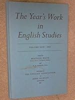 The Year's Work in English Studies Volume XLIV 1963 B000SEATC2 Book Cover