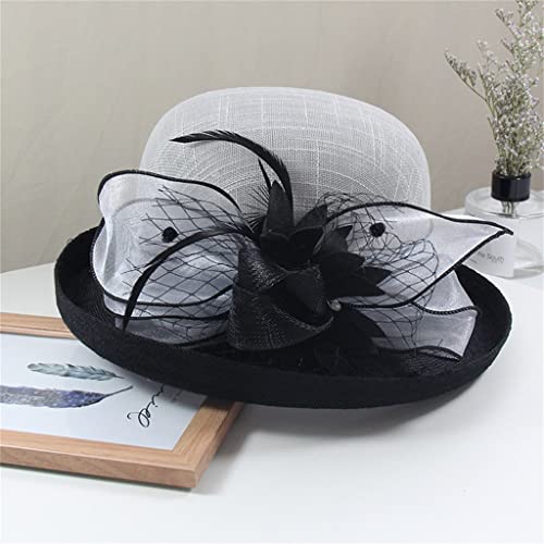 Chapeau de paille femme grand bord chapeau plage capeline été nœud