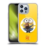 Head Case Designs Officially Licensed Despicable Me Bob Minions Soft Gel Case Compatible with Apple iPhone 13 Pro Max