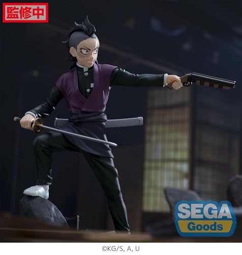 Sega Demon Slayer Statuette Genya Shinazugawa 15 cm - vue 8