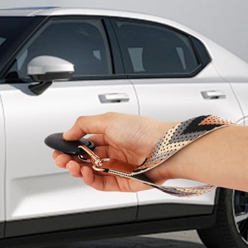 Wrist Lanyard for Keys Wristlet Lanyard Long and Mini Wristlet Strap Keychain for Women Man Car Keys Stretchy Keychain Holder, Original Elastic Anti-Drop Design