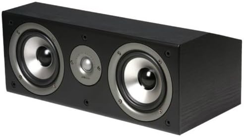 Polk Audio CS1 Series II Center Channel Speaker, Black image 3