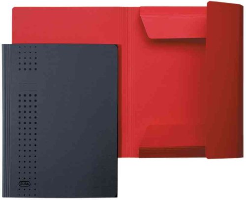 ELBA chic-Sammelmappe aus Karton, A4, dunkelblau VE=1 Stück