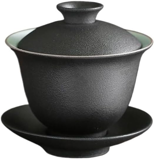Gaiwan Porcelain Kung Fu Tea Set Cup Bowl Stoneware Maker Cover