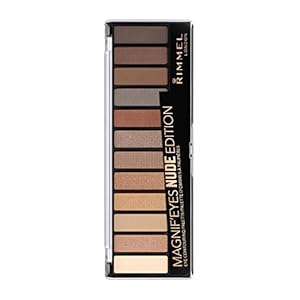 Rimmel Magnif’eyes Nude Edition Eyeshadow Palette, 12 shade, Cream