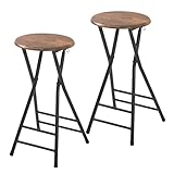 VECELO カウンターチェア 折り畳みい�