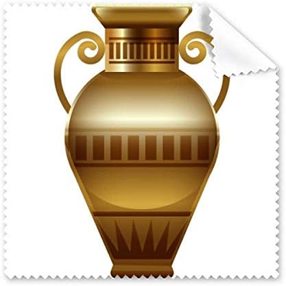 Ancient Egypt Decorative Pattern Cleaning Cloth Phone Screen Glasses Cleaner 5pcs image 2