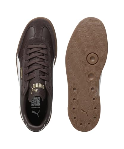 Image of PUMA | Club II Era Sneakers | Chocolate Brown-White | 9UK