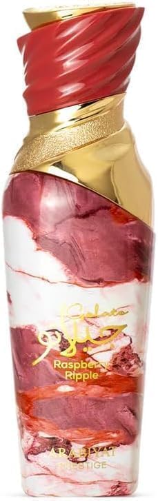 Arabiyat Prestige Gelato Raspberry Ripple EDP Eau de Parfum für Damen, 100 ml, hergestellt in den VAE