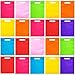 32Pcs Kids Party Favors Bags 10 by 12 Inches Poly Non-woven Party Gift Tote Bag with Handles Goodie Rainbow Colors Treat Bag For Party Favors, 8 Colors
