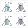 sportsnew Large Water Bottle Bag for 32/42/64oz Water Bottle,Water Bottle Holder Carrier with Strap for 30/40oz Tumbler