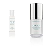 Bundle of Pep Up Collagen Renewal Face & Neck Treatment, Promotes Collagen & Elastin Production, 10 Peptides to Defend Against Signs of Aging + Total Eye Firm & Repair Cream