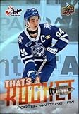 2024-25 Upper Deck CHL That's a Rocket TR-21 Porter Martone Brampton Steelheads Official Canadian Hockey League Trading Card (NM-MT)