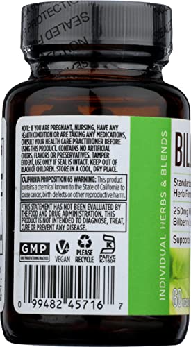 Whole Foods Market, Bilberry - California, 60 Count #TOP5