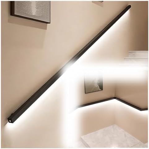 Motion-Activated LED Stair Lights - Wall-Mounted Safety Lighting for Indoor/Outdoor Stairs, Hallways, Bedrooms & Entrances - Bright, Energy-Efficient, Easy Installation
