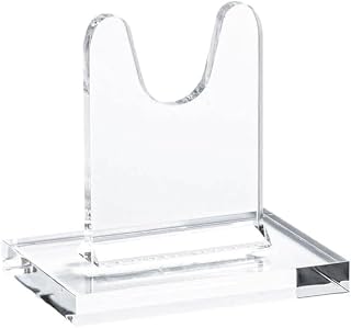 Single Clear Acrylic Sword Stand, individual units for displaying angled or straight Antique and collectible swords. Order TWO (3 Inch)