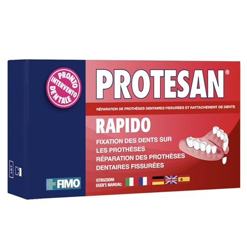 Protesan - Protesan Rapido - Réparateur pour les prothèses dentaires blessées, fissurées ou perdues