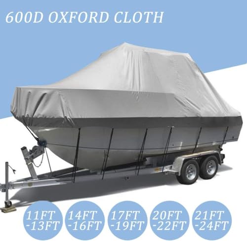 Bâche pour bateau Cruiser 19-21FT bâche hivernage toit rigide au port