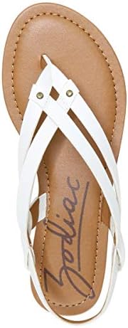 Zodiac Women's Yasmin Sandal, White, 9.5 | Image 2