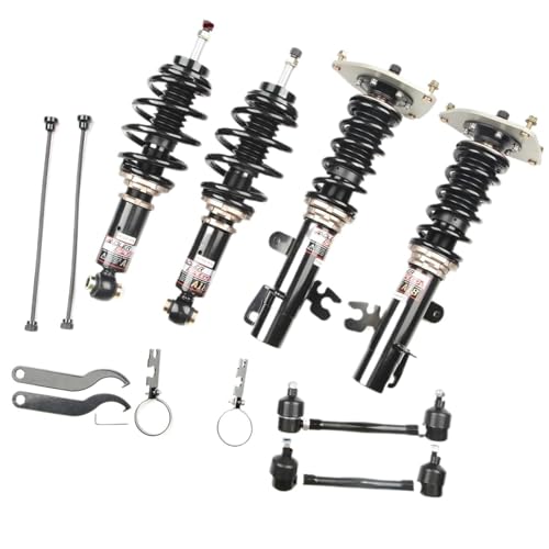 Shock Absorber Strut For Mini For Cooper S R50 R52 R53 2002 2003 2004 2005 2006 2007 2008 Coilovers Lowering 18 Way Adj.Damper Shocks