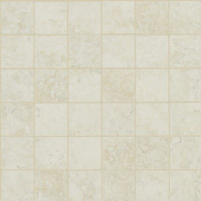 Piazza Porcelain Unpolished Mosaic in Ivory