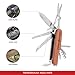 Swiss Eagle Premium Quality Knife Classic Multi Tool Pocket Knife for Men - Packs 15 Tools In Your Pocket - navaja suiza