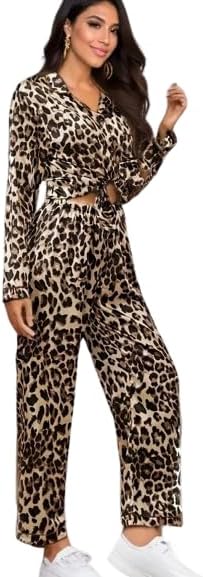 Loung-wear Pajamas, Long Sleeves Trousers Pajama Set, Womens Pyjama, Women's Sleep-wear, Ladies Longwear PJ