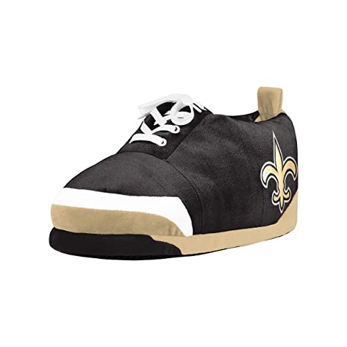 Image of FOCO Mens NFL Team Logo Plush Oversized Sneaker Slippers