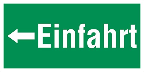 Preisvergleich Produktbild PVC Werbebanner Banner Plane Festival Absperrbanner Einfahrt Links Notausgang