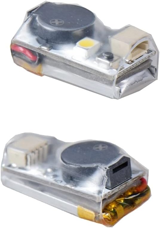 JHE20B Finder Super Loud Buzzer Tracker Over 100DB Built-in Battery for Flight Controller RC Drone - (Color: as Shown)