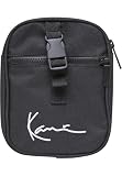 Karl Kani SIGNATURE TAPE MESSENGER BAG 484 BLACK WH 4002484