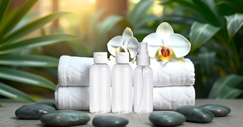 3 Pack Travel Bottles for Toiletries Travel Toiletry Bag Plastic Empty Perfume Liquids Leak Proof Clear Toiletries Containers Accessories Skincare Essentials Spray Bottles (1 Pack) - Image 6