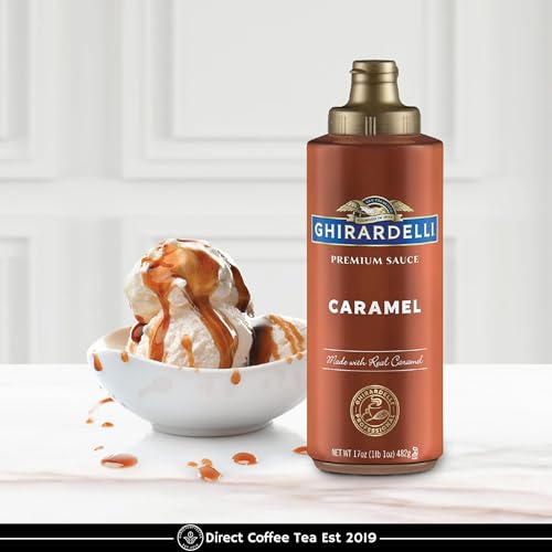 Direct Coffee Tea Est 2019 Chocolate, Caramel, & White Chocolate Flavored Sauces - 16 Oz Squeeze Bottles (Pack Of 3) With Direct Coffee Tea Est 2019 Barista Spoon With Clip – Perfect For Espresso, Hot Chocolate, And Desserts thumb #6