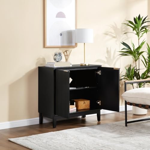 Mid-Century 2-Door Storage Cabinet, Stylish Shoe Rack for Entryway & Living Room, Modern Furniture Organizer for Shoes & Essentials, Space-Saving Design