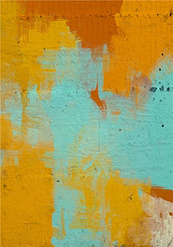 Peinture graffiti abstrait pour decoration murale salon moderne - 3