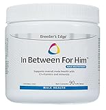 Revival Animal Health Breeder's Edge in Between for Him, Male Multivitamin for Cats & Small Dogs -...