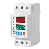 40A 63A 230V Din Rail Adjustable Over Voltage and Under Voltage Protective Device Protector Relay Over Current Protection Limit(40A)