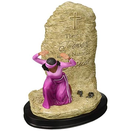 African American Expressions - for Mom, Power in The Name of Jesus Figurine (6.25" x 3" x 7.5") FPOW-01