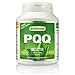 Produktbild PQQ, 10 mg, 120 Kapseln, hochdosiert, vegan  stärkt die Mitochondrien-Funktion und antioxidative Schutzsubstanz. OHNE künstliche Zusätze. Ohne Gentechnik. Vegi-Kapseln. Vegan.