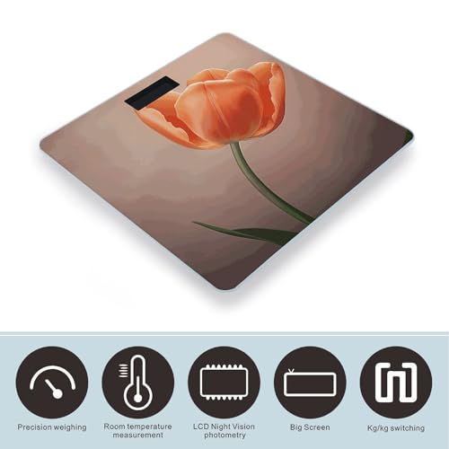 Báscula Digital de Baño con Pantalla LCD Ultra Brillante miniatura 3